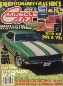 GUIDE TO MUSCLE CARS 1988 FEB - Z-16, GSX, BOSS 429